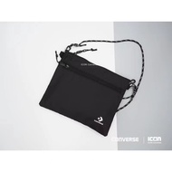 [Authorized Retailer]CONVERSE Mini Bag กระเป๋าสะพายข้างใบเล็กสีดำ สินค้าพร้อมส่ง
