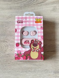 全新 勞蘇 藍牙無線耳機  粉紅色Miniso Disney Pixar Toy Story Lotso Bluetooth Earphones 名創優品迪士尼反斗奇兵勞蘇藍牙無線耳機