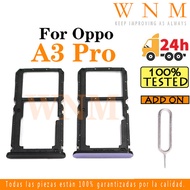 For OPPO A3 Pro Sim Card Tray Sim Card Slot Holder Card Holder Reader SD Slot Adapter Replacement Pa