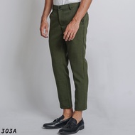 HSRM - Dapper Formal Ankle Pants Green