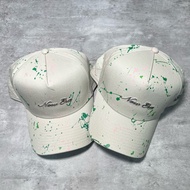 (Gorra.my)New Era Splash White Cream 9Forty Aframe Hats