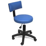 dental stool -adjustable seat height from 42 to 53 cm, 5 prong base with castor, LAB STOOL, LOW STOO