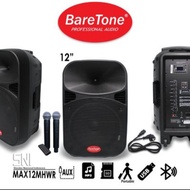speaker portable bluetooth baretone Max 12 MHWR