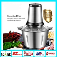 Chopper Blender daging penggiling Meat Blender Elektrik Stainless Steel Chopper Grinder