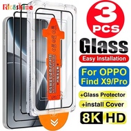 1/3Pcs One-Click Screen Films - Transparent Film for OPPO Find X9/X9 Pro - Mobile Phone Tempered Gla