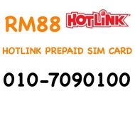 Hotlink Prepaid Sim Card 010-7090100