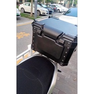 Motorcycle Top Box Backrest Pad Heavy Duty Cushion for 35L 45L 55L 65L 80L 100L Top Box Comfortable 