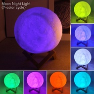 12CM Book Light LED Moon Light Galaxy Light Moon Night Light Girl Boy Child Birthday Gift Bedroom De