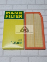 กรองอากาศ Benz C-Class W205 C-Class Coupe C205 ( 2013 - 2021 ) Mann Engine Air Filter