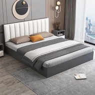 🇸🇬⚡ Wooden Bed Frame Solid Wood Bed Frame Tatami Bed Frame Bed Frame With Mattress Super Single/Queen/King Bed Frame