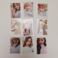 TWICE Twicecoaster Lane 1 official POB photocards individual member KPOP idol