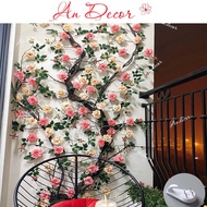 Fake Wire - High Quality Neck Pink Vines 1m7 decor, Super Beautiful Decoration