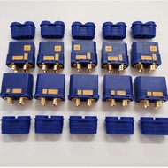5Pairs DIY Model QS8-S EC8 Anti-Spark Connector Male Female Bullet Connector with 8mm Gold Plated Pl
