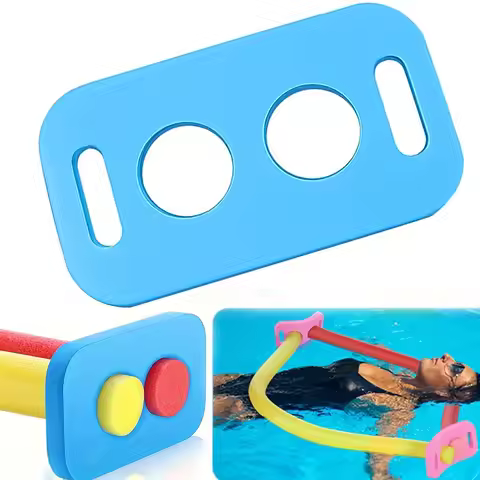 EVA Pool Noodle Connectors, Fits 6.5cm Dia Foam Noodles, DIY Swimming Float Connector With 2 Cross H