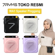 7RYMS WA1 Waist Speaker Mic Clip On Microphone Wireless Portable Mini Bluetooth with Loudspeaker Hea
