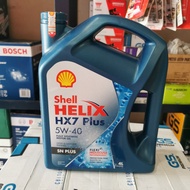 OLI SHELL HELIX HX7 PLUS 5W-40 FULLY SYNTHETIC MOTOR OIL 4 LITER