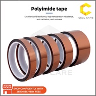 BGA Heating Tape High Temperature Resistance Tape Amber Polyimide Sticker for Phone PCB SMT Solderin