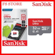 SANDISK ORIGINAL ULTRA MICRO 32BG/ 64GB/128GB/ 256GB/ 512GB /1TB SD Memory Card (CLASS 10)120MB