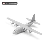 4D Assembly 1/144C-130 Hercules Transport Aircraft Model Military Air Transport Aircraft Model Aircr