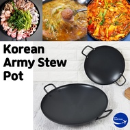 Korean Army Stew Pot Budae Jjigae Wide Hot Pot
