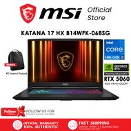 MSI Katana 17 HX B14WFK-068SG / Intel Core i7 processor 14650HX / NVIDIA GeForce RTX 5060 Graphics