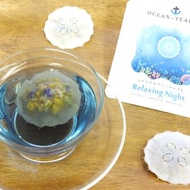 放鬆的夜晚水母茶包 4包洋甘菊蝴蝶豌豆