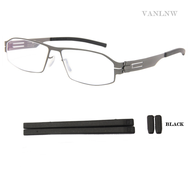 ชุดยางซิลิโคนสำหรับแว่น ic! berlin สีดำ (แป้นจมูกแว่นตา 1 คู่ + ขาแว่นตา 1 คู่) แป้นจมูกแว่นตาแบบสวม แป้นจมูกแว่นตาแบบนิ่ม ใส่สบายไม่เจ็บดั้ง