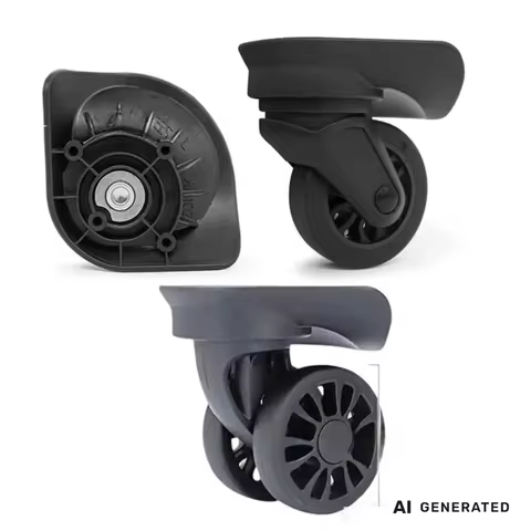 Double/Single Style Luggage Wheel Model HongSheng A-102/A102 Suitcase Wheels Replacement Repair Part