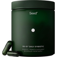 Seed DS-01 Daily Synbiotic - Prebiotic and Probiotic for Women & Men - Digestive Health, Gut Health,