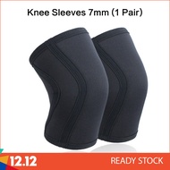 Pair of Sport Knee Guard 7mm Neoprene Knee Brace for Men &amp; Women Lengan mampatan lutut