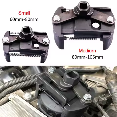 60-105mm Adjustable Steel Spanner For Car Oil Filter Wrench Filter Wrenches Remover Steel Fuel Cast 