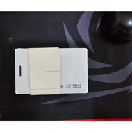 Rfid Magnetic Card Frequency 125Khz In White (Proxy Tag)- Set Of 05 Cards