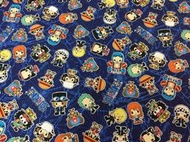 【傑美屋-縫紉之家】日本限量卡通布~航海王one piece海賊王喬巴魯夫G3025-1A牛津厚棉布 