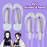 Geta Shinobu & Kanae - Shinobu & Kanae Shoes Cosplay Kimetsu no Yaiba