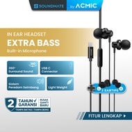 ACMIC PRIME In-Ear Headset Type C Earphone Earbuds Stereo with Mic