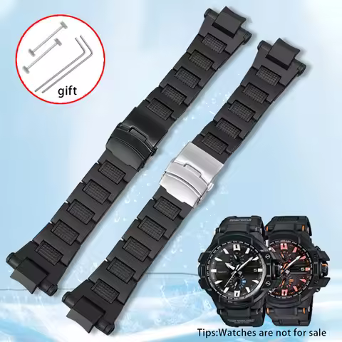 Plastikowe Watchband For Casio G-shock GA-1000 1100 GW-4000 GW-A1100 A1000 Zegarek Pasek Wysokiej Ja