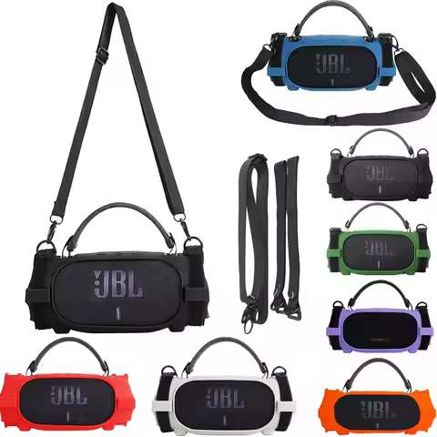 Newest Soft Silicone Case Cover for JBL Charge 6 Bluetooth Speaker, Protective Sleeve Cover with Sho