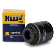 AUDI/VOLKSWAGEN HENGST OIL FILTER H314W01 A1/A3/BEETLE/GOLF/JETTA/POLO/SCIROCCO/TIGUAN/TOURAN/VENTO0