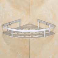 Bathroom Rack Toilet Tripod Toilet Bathroom Corner Rack Wall-Mounted Storage 1 Layer Single Layer Pe