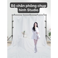 Studio backdrop set 2x3m, 2,6x3m for card photography, studio photos