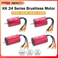 SURPASS HOBBY KK Series 2430 2435 2440 2445 Waterproof Brushless Motor For 1/16 1/18 RC Car Boat Mod