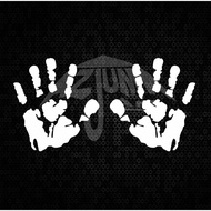 Hand Cutting Sticker - Palm Sticker Motorcycle Sticker