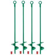 18inch Ground Anchors Kit for Camping TentCanopiesSwing Sets4Pcs