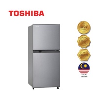 (Offer)Toshiba 203L Inverter 2 Door Fridge GR-B22MP (SS) | Ag+ Bio Deodorizer | Chiller Room Cooling