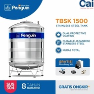 TOREN TANGKI AIR - PENGUIN - TBSK1500 - 1500 LITER - STAINLESS