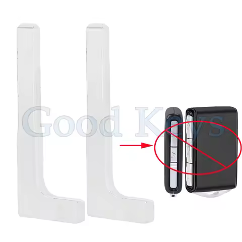 2pcs Remote Blank Key Blade for Volvo S60 S90 V60 V90 XC40 XC60 XC90 Polestar 2 2018 2019 2020 2021 