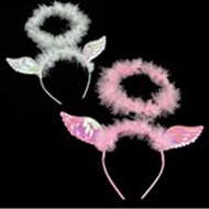 / Halo Angel Wings Headband Cartoon Hair Clips Headpiece Angel Headband Cute Hair Accessories Girl