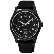 Jam Tangan Seiko SUR571P1 Quartz  Sapphire Crystal  Black Dial Water Resist 10 Bar