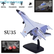 REDFACEVINTAGE Fighter Aircraft Toy, Diecast with Light Sound Aviao Plane Model, Tabletop Decor F16 