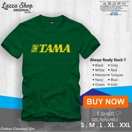 T-shirt shirt/ Cool Distro Logo Tama Drum T-shirt/